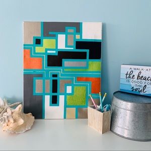 Missions Money Abstract Painting Wall Artwork “Corporate”